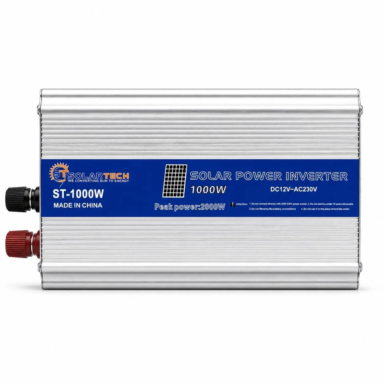 اینورتر خورشیدی 1000 وات SOLARTECH مدل ST-1000W تبدیل 12 ولت DC به 230 ولت AC