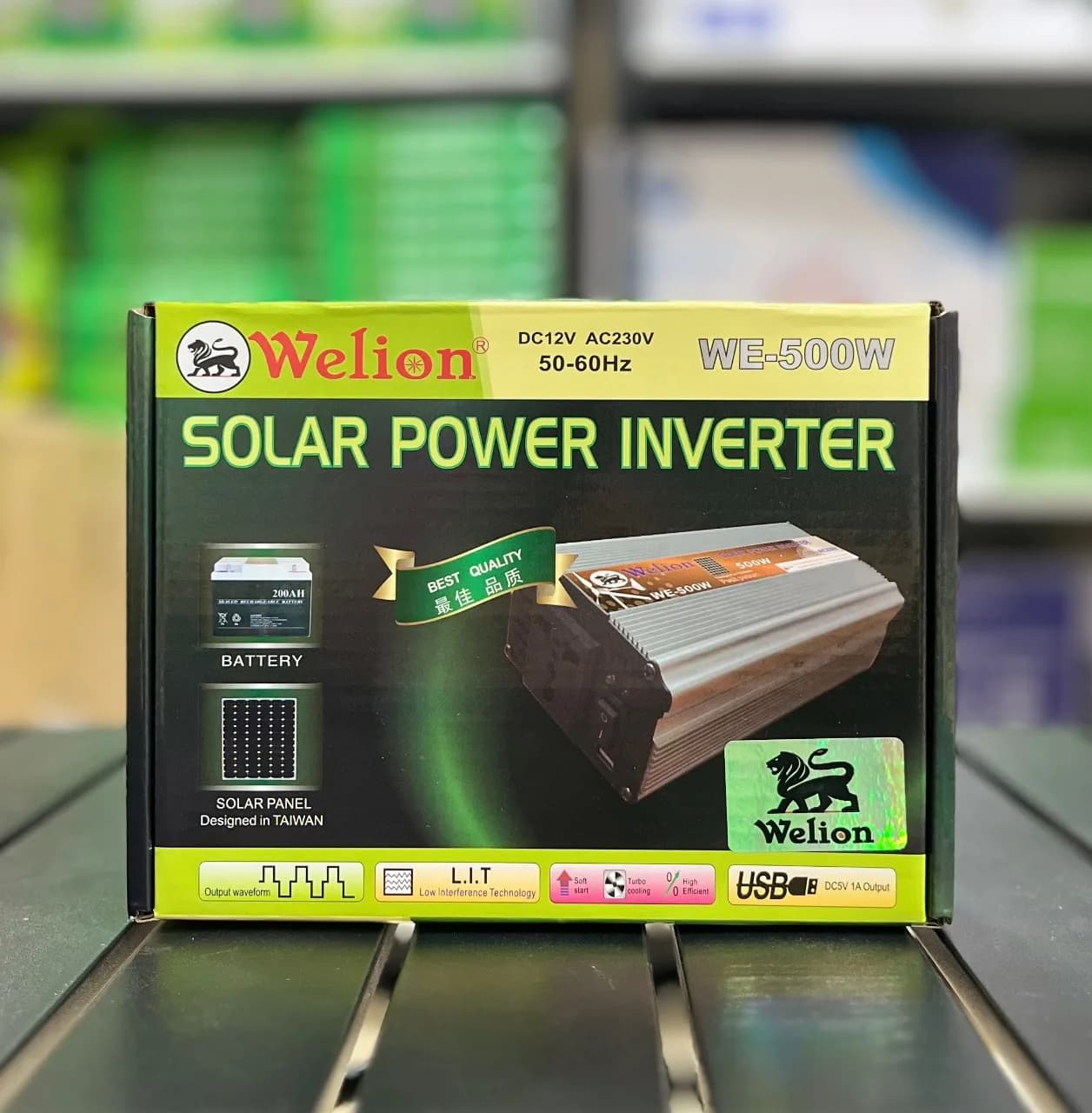 اینورتر خورشیدی Welion مدل WE-500W — تصویر ۳