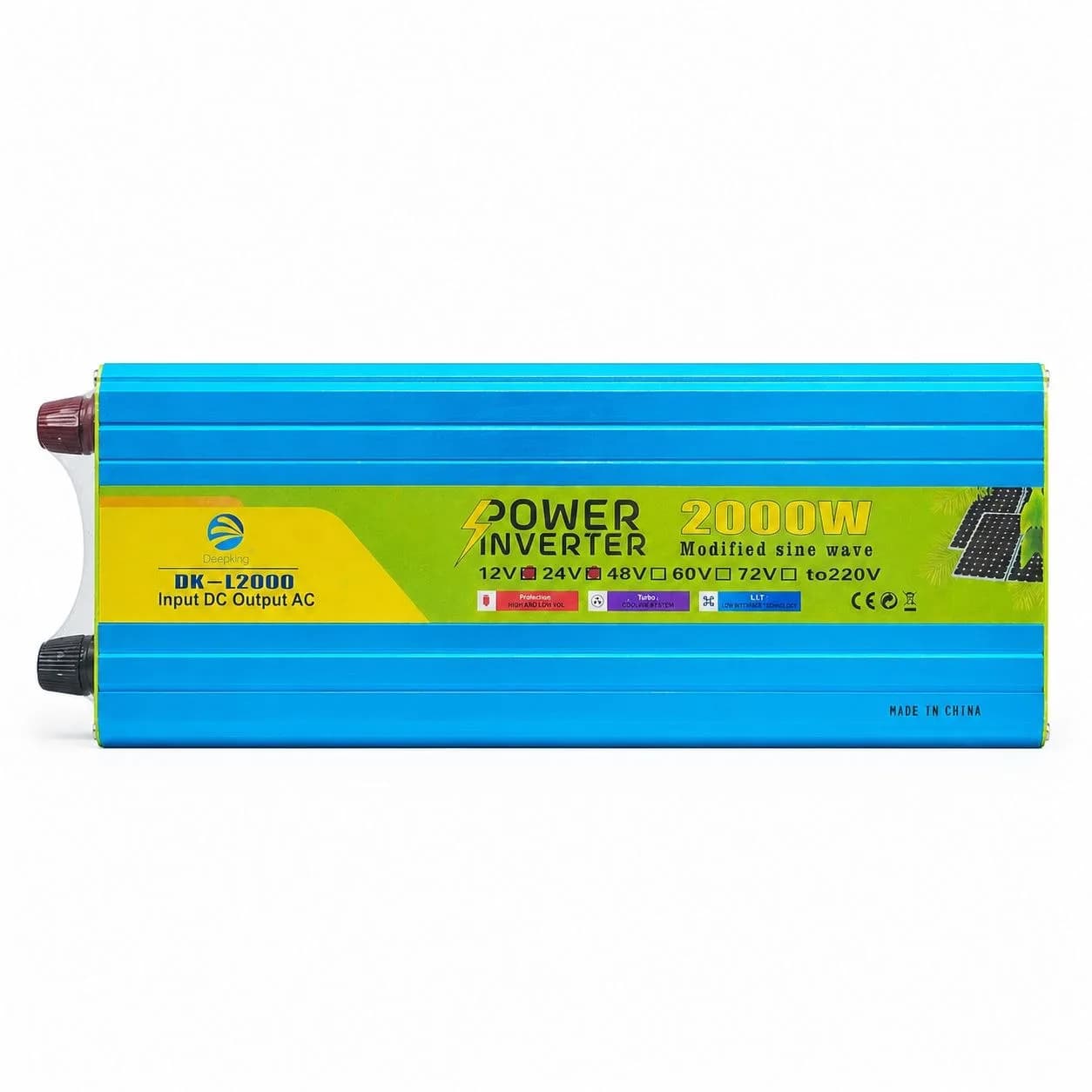 اینورتر خورشیدی DK-L2000وات2000 | مبدل برق DC به AC با باتری خارجی