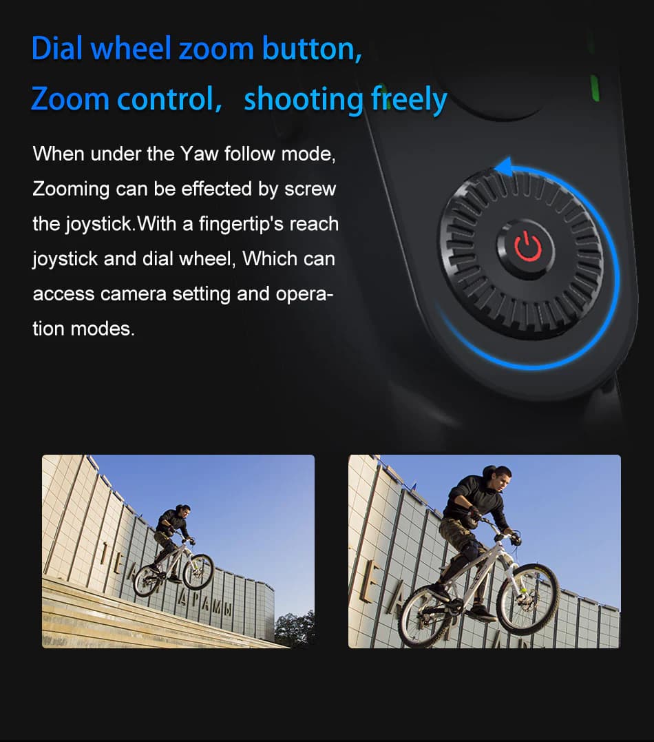 گیمبال موبایل S5b Handheld 3-Axis Gimbal Stabilizer — تصویر ۴
