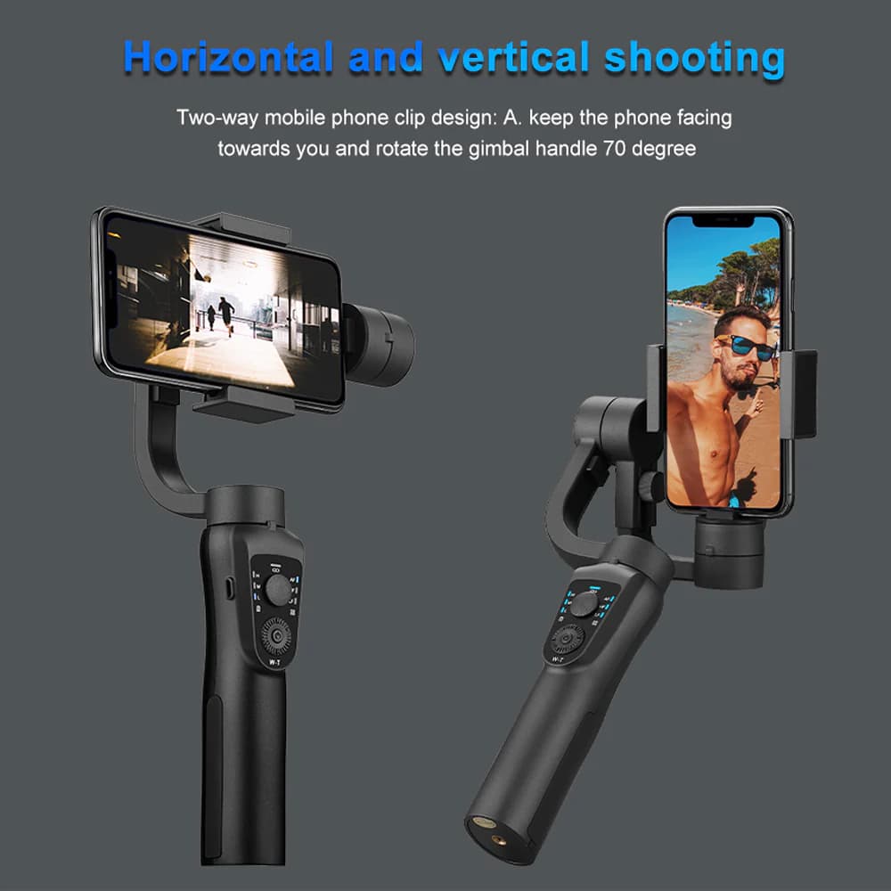 گیمبال موبایل S5b Handheld 3-Axis Gimbal Stabilizer — تصویر ۹