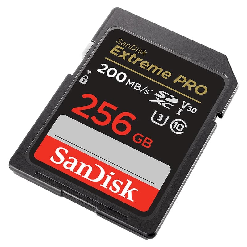 کارت حافظه سندیسک Sandisk SD 256GB 200MB/S Extreme Pro V30 SDHC UHS-I — تصویر ۶