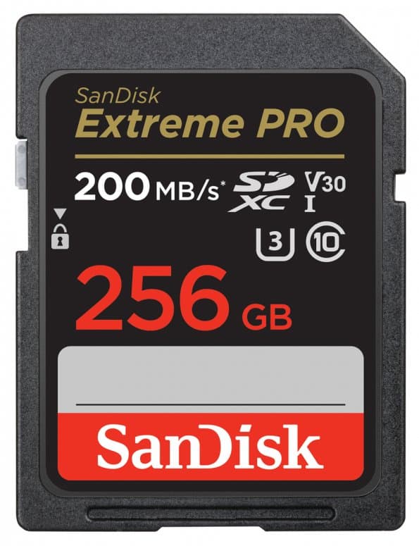 کارت حافظه سندیسک Sandisk SD 256GB 200MB/S Extreme Pro V30 SDHC UHS-I — تصویر ۳