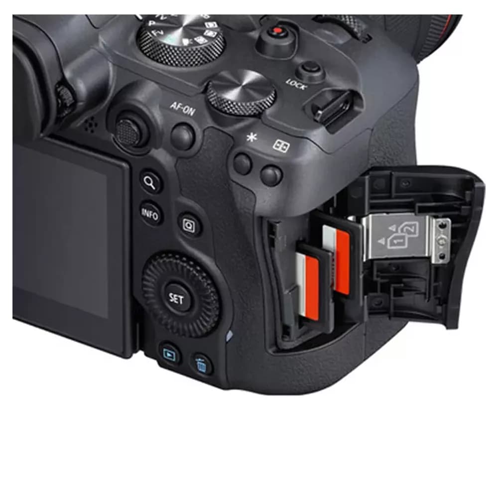 دوربین بدون آینه کانن Canon EOS R6 Mirrorless Camera Kit 24-105mm f/4-7.1 STM Lens — تصویر ۴