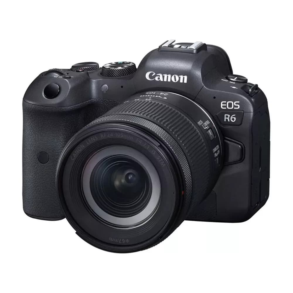 دوربین بدون آینه کانن Canon EOS R6 Mirrorless Camera Kit 24-105mm f/4-7.1 STM Lens — تصویر ۲