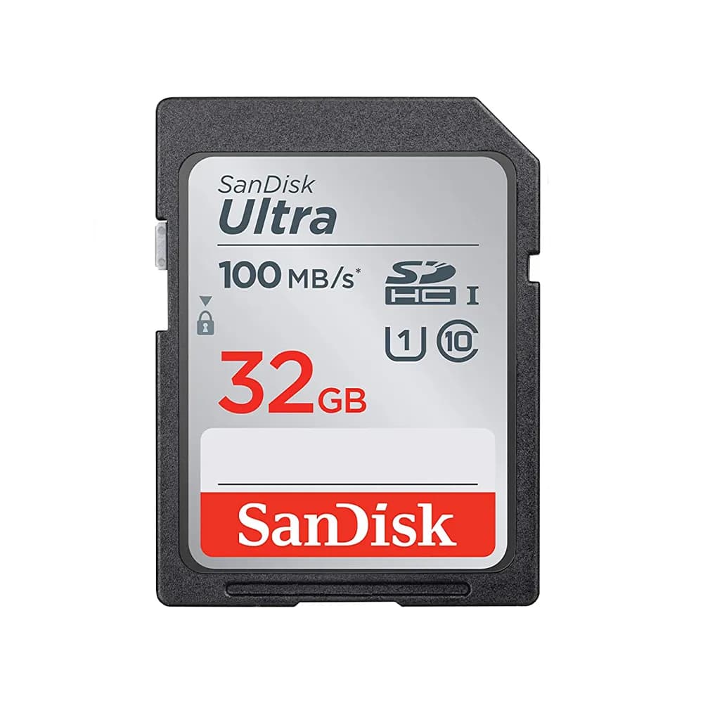 کارت حافظه سندیسک Sandisk SD 32GB 100MB/S Ultra SDHC UHS-I