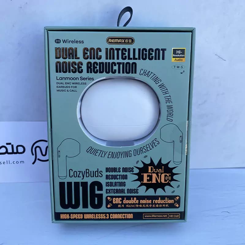 هدفون بلوتوثی ریمکس مدل CozyBuds W16 — تصویر ۲