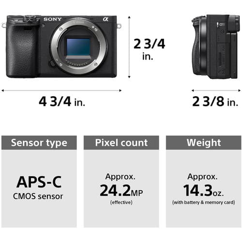 دوربین بدون آینه سونی sony alpha a6400 Body — تصویر ۵