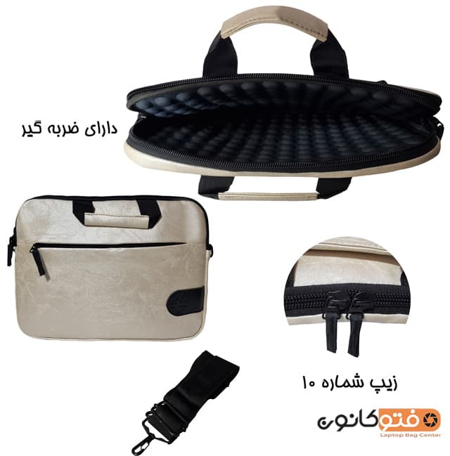 کیف کاور چرمی لپ تاپ جودون JDN-14 — تصویر ۶
