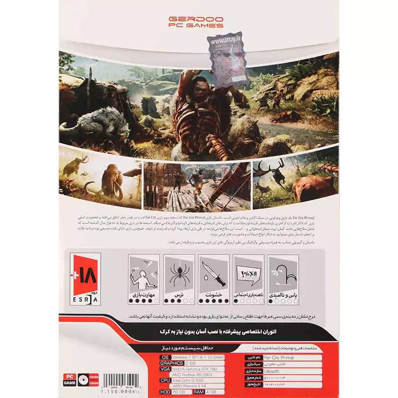 بازی FARCRY Primal PC 1DVD9+1DVD5 گردو — تصویر ۹