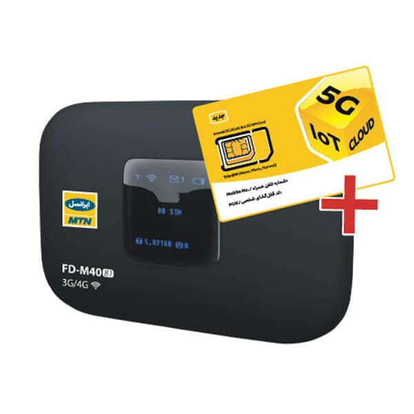 مودم 4G قابل حمل ایرانسل مدل FD-M40 — تصویر ۷