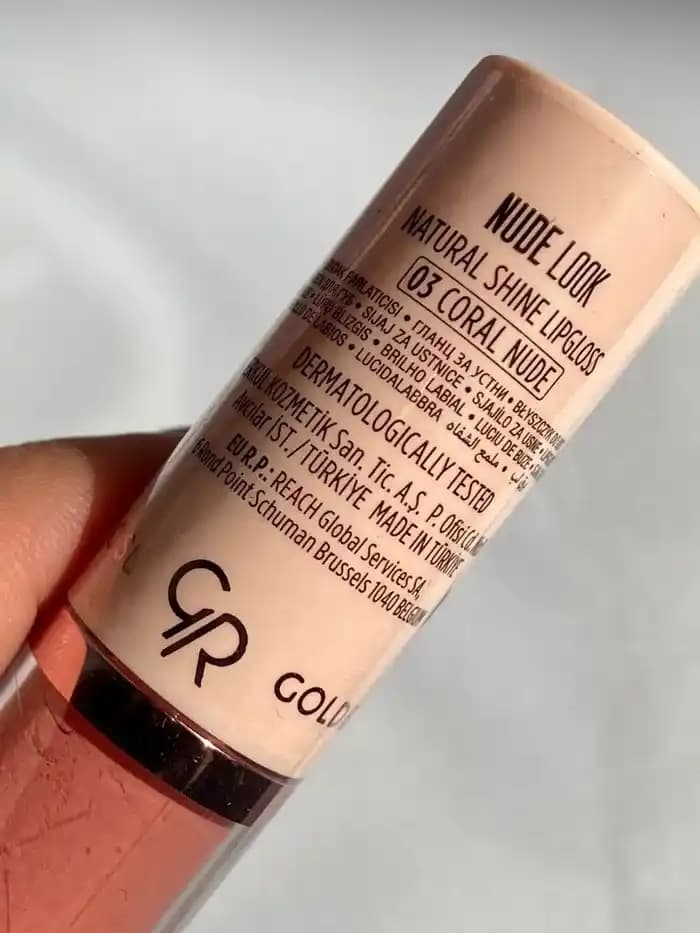 رژ لب مایع براق Nude Look گلدن رز 03 — تصویر ۳