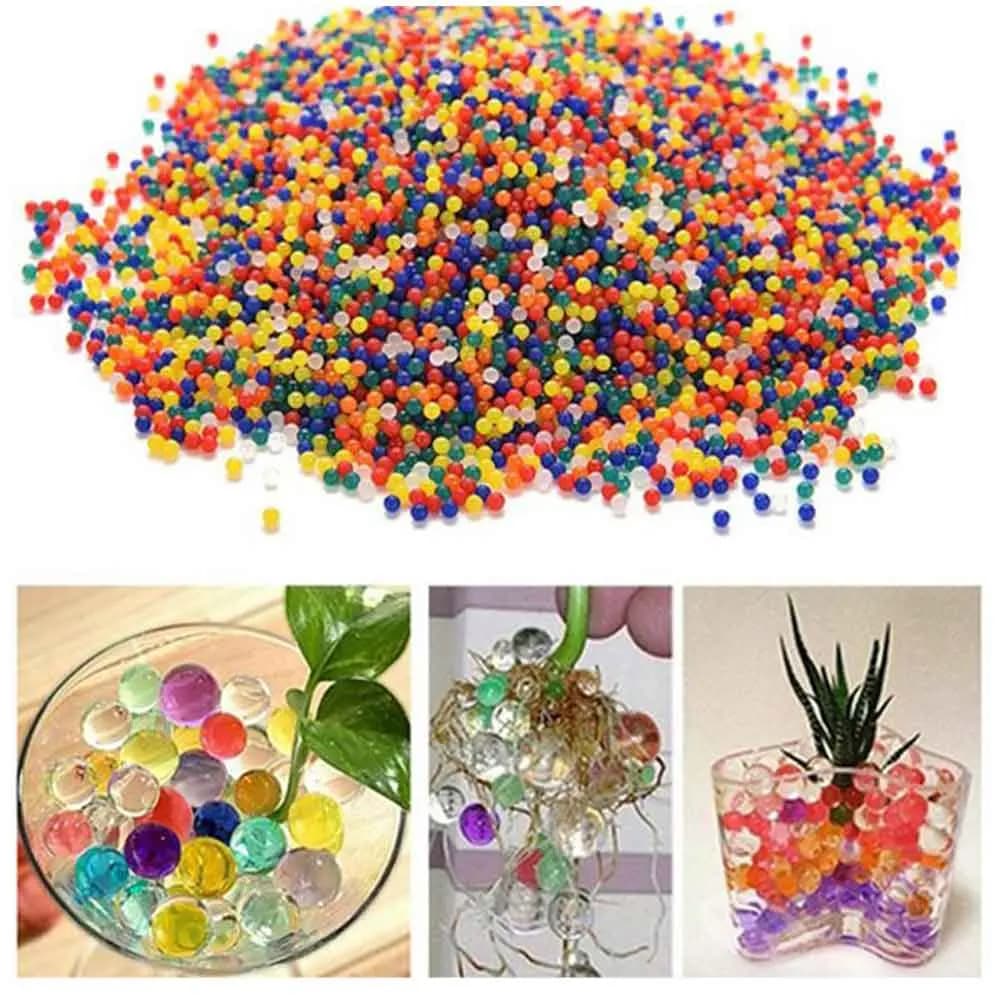 خاک ژله ای رنگی و شفاف بسته 3 گرمی