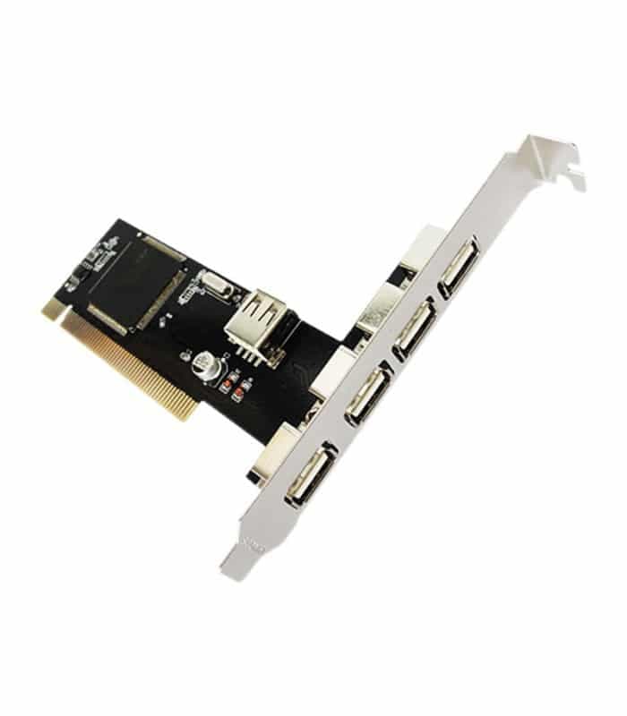 کارت داخلی PCI افزایش پورت USB برند Wipro
