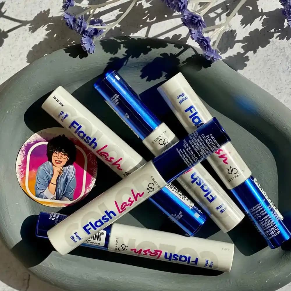 ریمل آبی flash lash گلدن رز | 9 میل — تصویر ۸