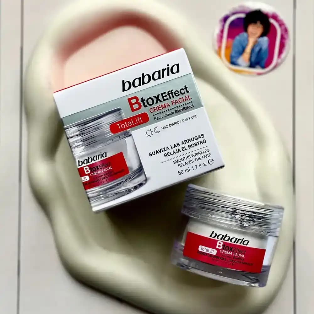 کرم لیفت و بوتاکس باباریا مدل (babaria total lift – Botox Effect ) 50 ML — تصویر ۲