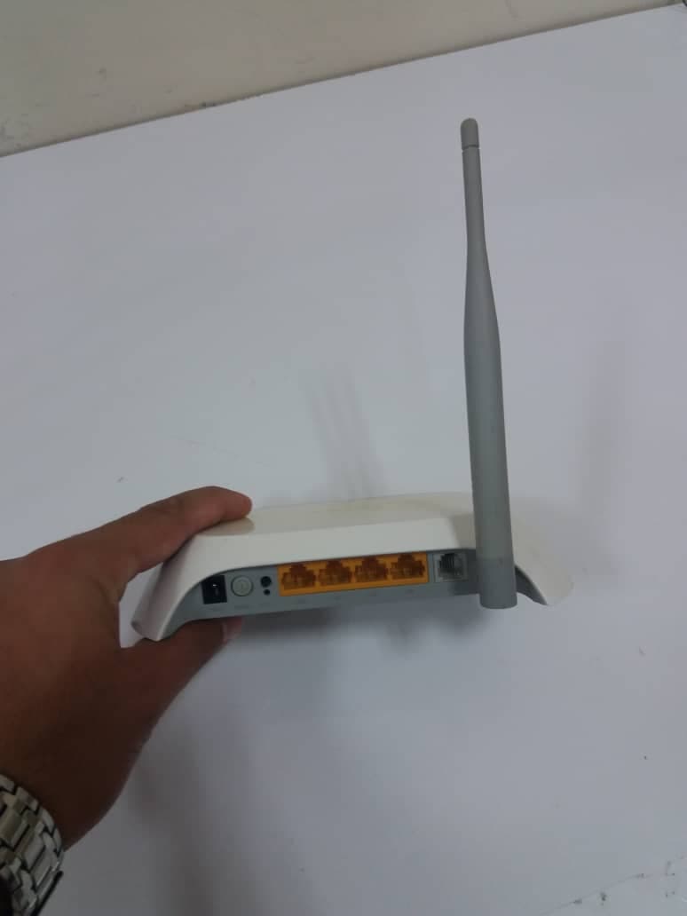 مودم استوک تی پی لینک ADSL2 Plus بی‌سیم N150 مدل TPLink TD-W8901N — تصویر ۳
