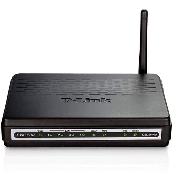 مودم استوک روتر بی‌سیم دی-لینک مدل DLink DSL-2640U/N