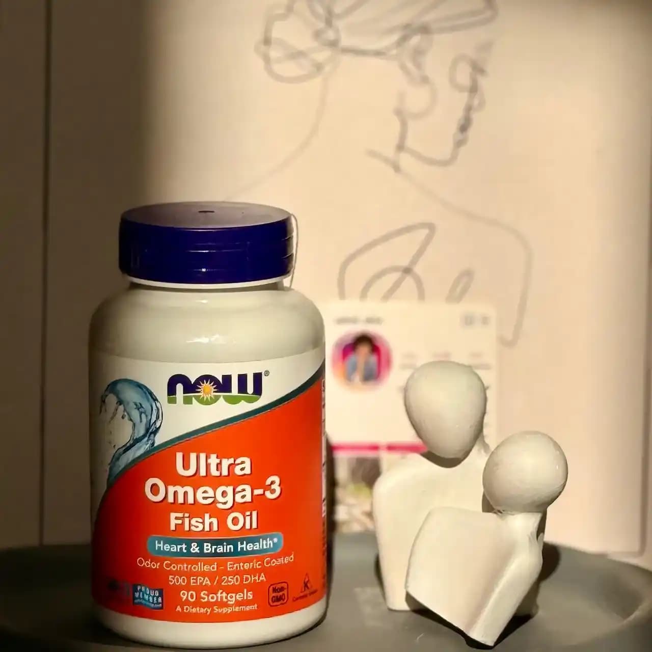 سافت ژل امگا 3 روغن ماهی ناو آمریکا 90 عددی now ultra omega-3 fish oil — تصویر ۵