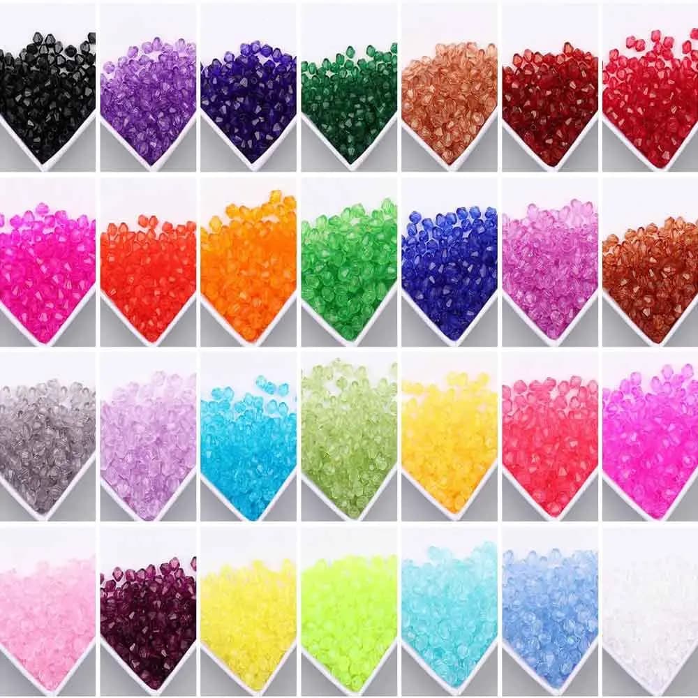 مهره دستبند مدل کریستال ریسه ای سایز 8 — تصویر ۸