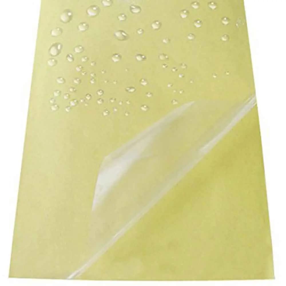 لیبل پشت چسب دار شیشه ای شفاف (لیبل ترنسپرنت PVC) سایز A4 بسته 100 برگی — تصویر ۷