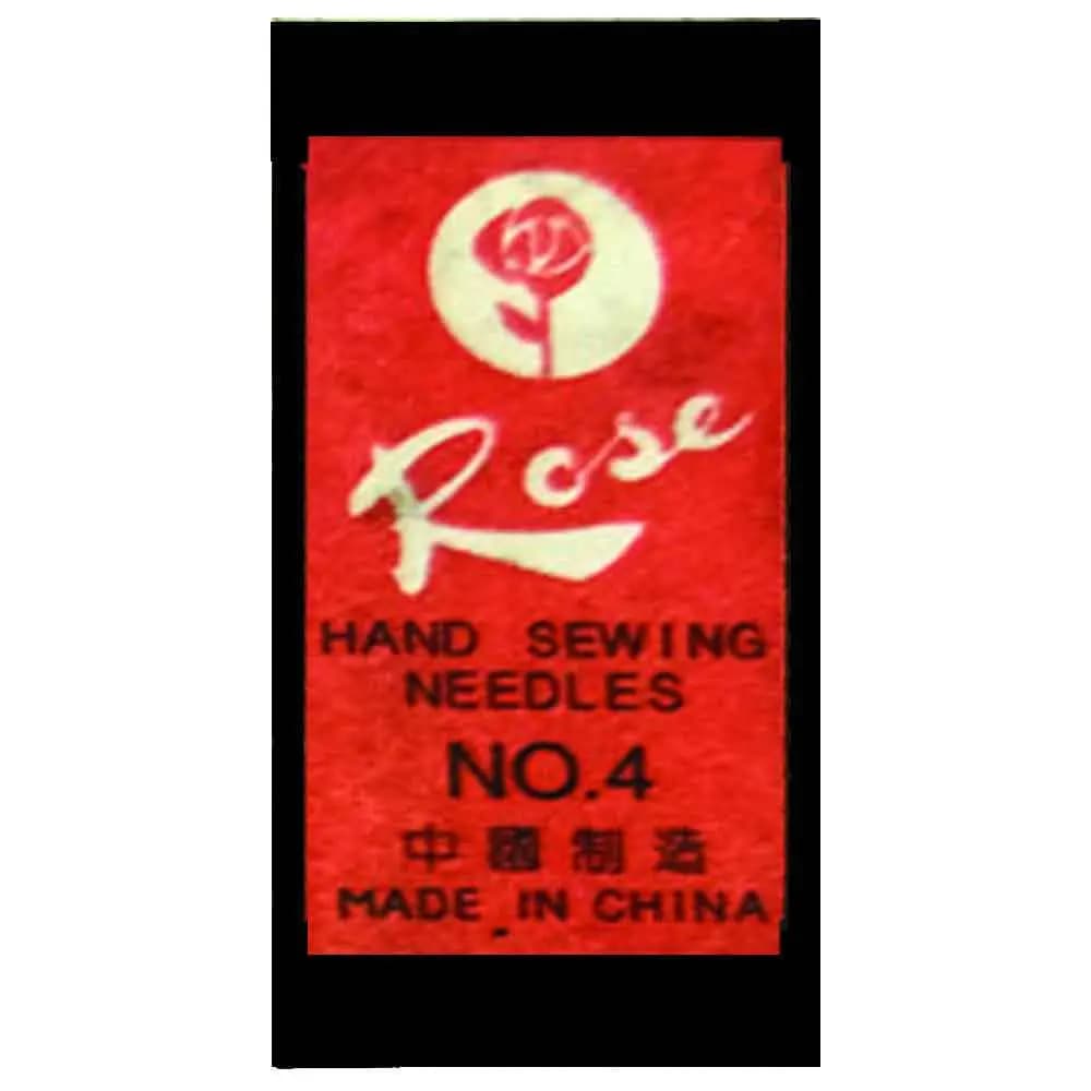 سوزن خیاطی دستی مدل رز Rose سایز 4 بسته 20 عددی