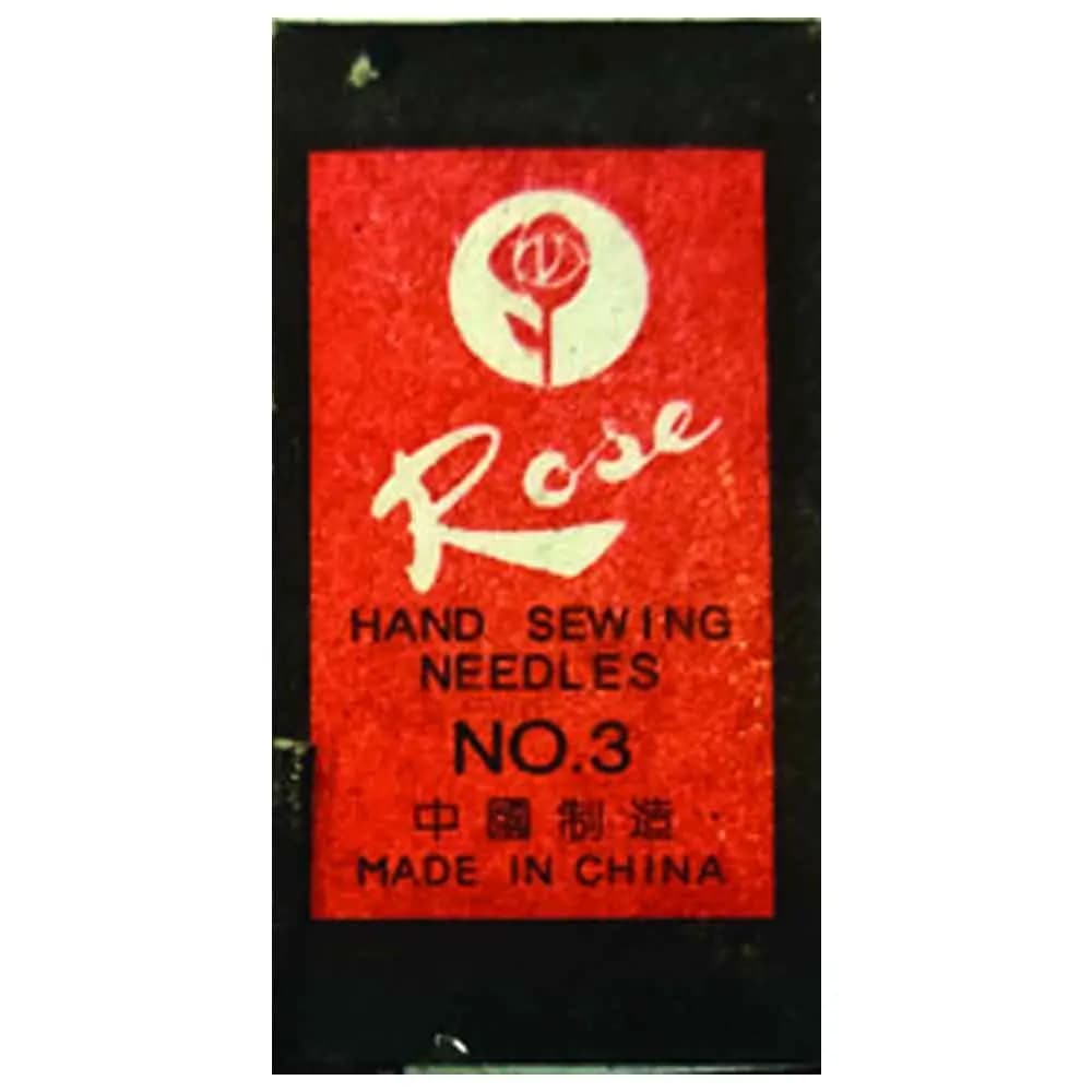 سوزن خیاطی دستی مدل رز Rose سایز 1/2 3 بسته 20 عددی — تصویر ۳