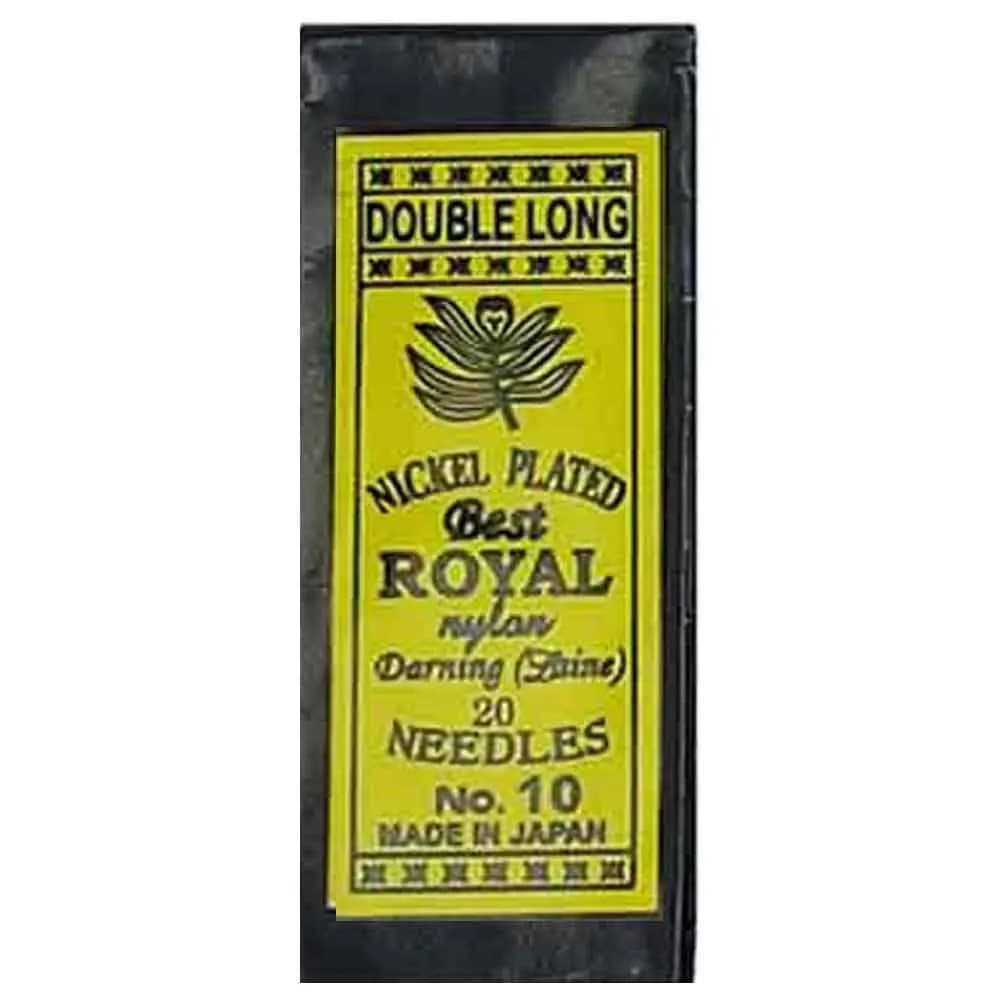 سوزن خیاطی دستی مدل رویال Royal سایز 10 بسته 20 عددی