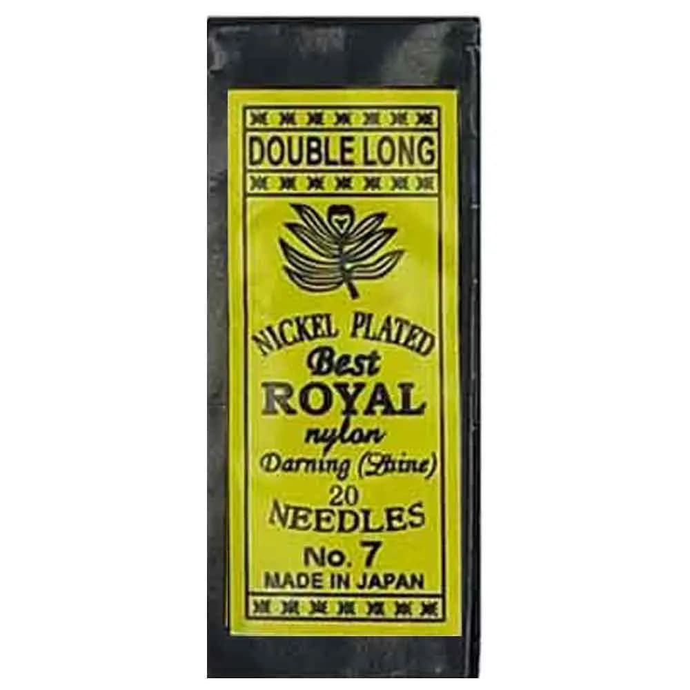 سوزن خیاطی دستی مدل رویال Royal سایز 7 بسته 20 عددی — تصویر ۳