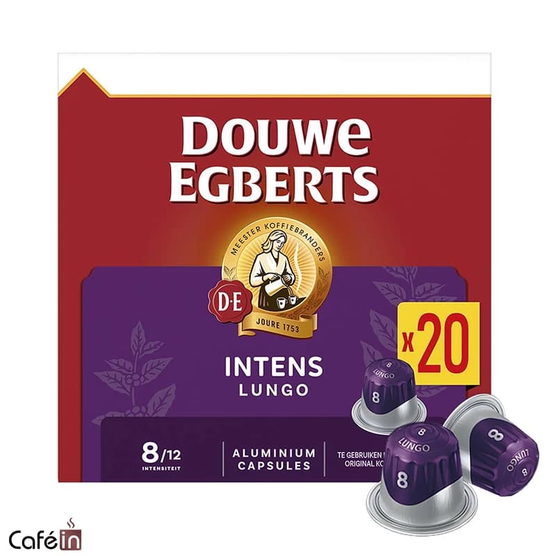 کپسول قهوه Douwe Egberts Lungo Intens بسته 20 عددی