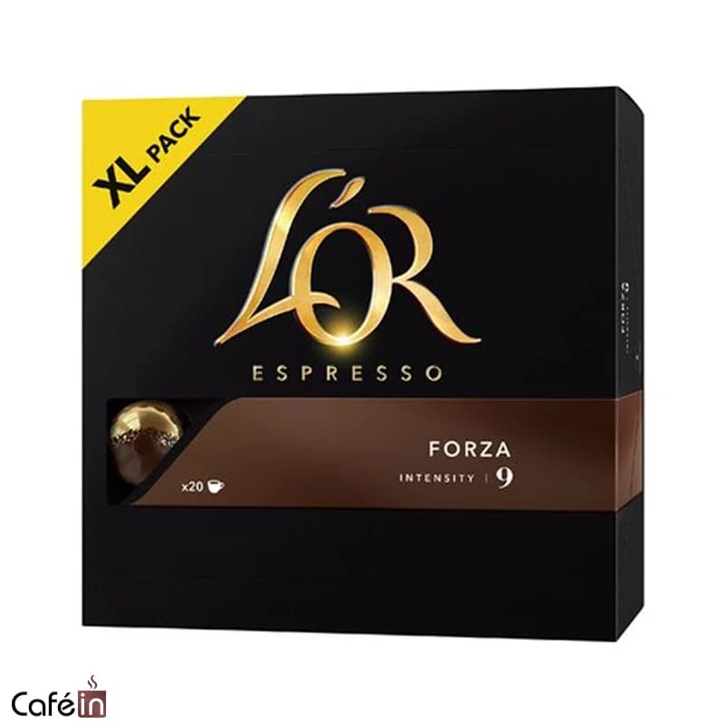 کپسول قهوه لور فورزا شدت 9 L’or Forza بسته 20 عددی — تصویر ۳