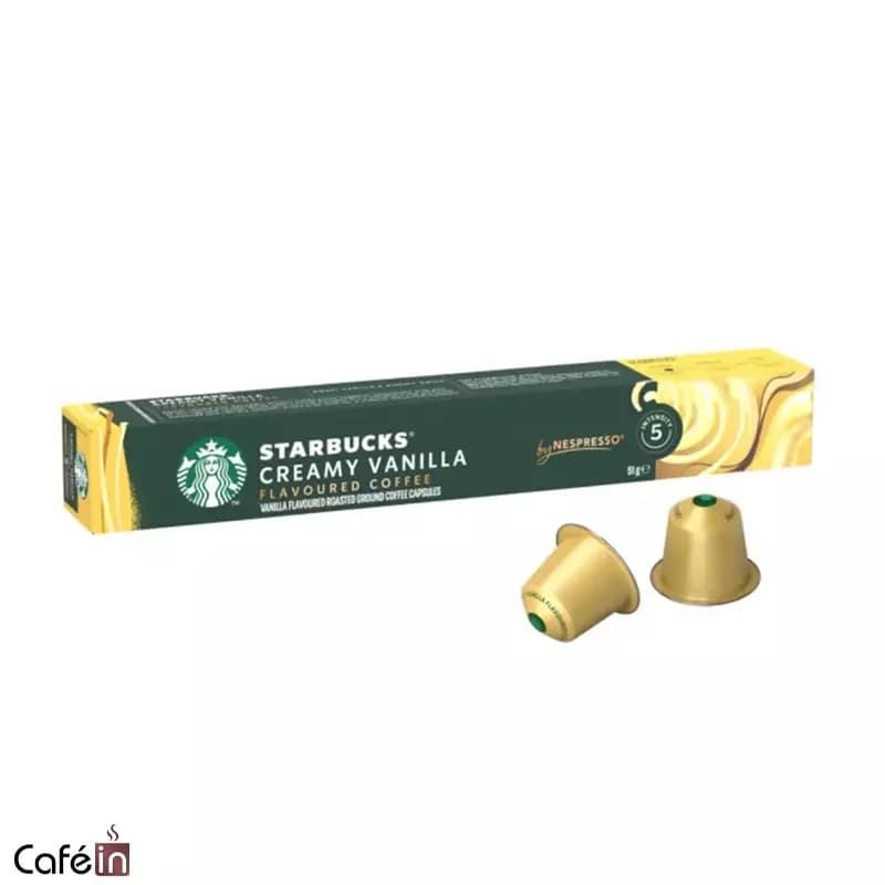 کپسول قهوه نسپرسو استارباکس مدل Creamy Vanilla — تصویر ۳