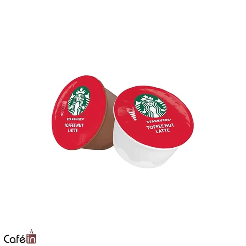 کپسول قهوه دولچه گوستو استارباکس مدل Toffee Nut Latte — تصویر ۱۲
