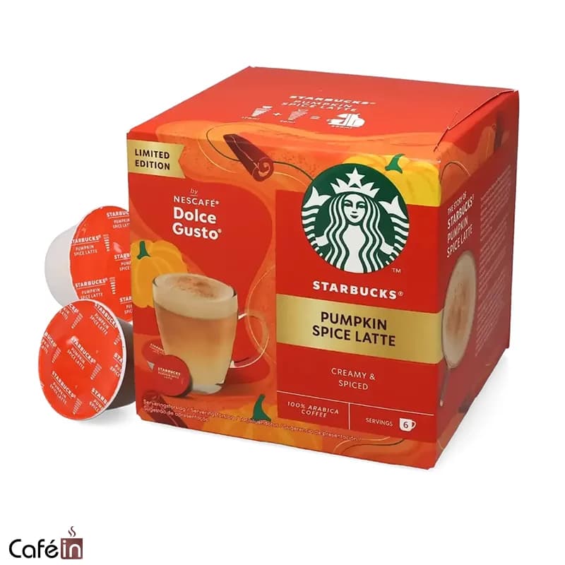 کپسول قهوه دولچه گوستو استارباکس مدل Pumpkin Spice Latte — تصویر ۱۰