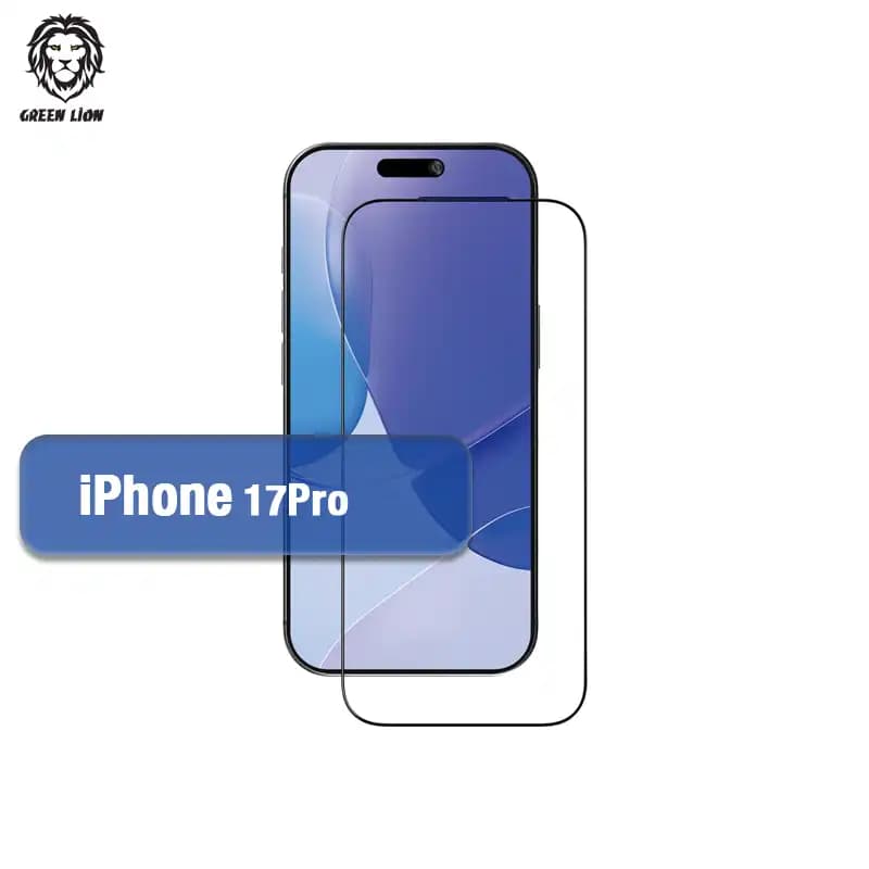 محافظ صفحه نمایش آیفون مدل GreenLion 9H Steve Clear مناسب برای iPhone 17Pro