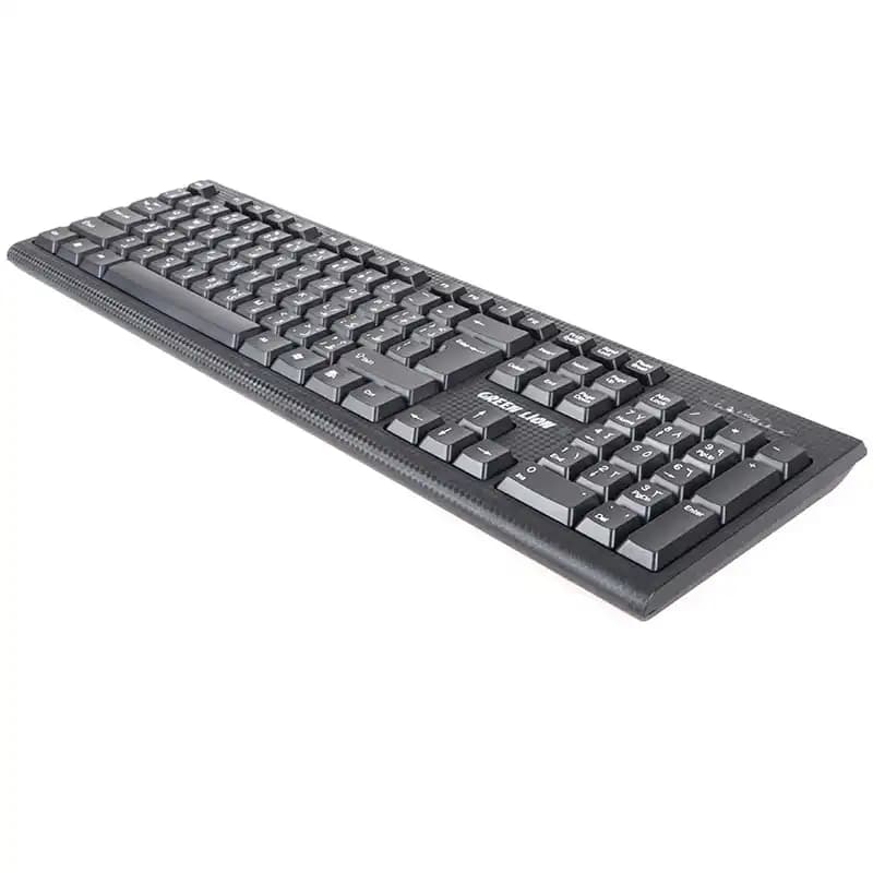 کیبورد و موس وایرلس گرین لاین مدل GreenLion GNWS24GKEYMBK — تصویر ۳