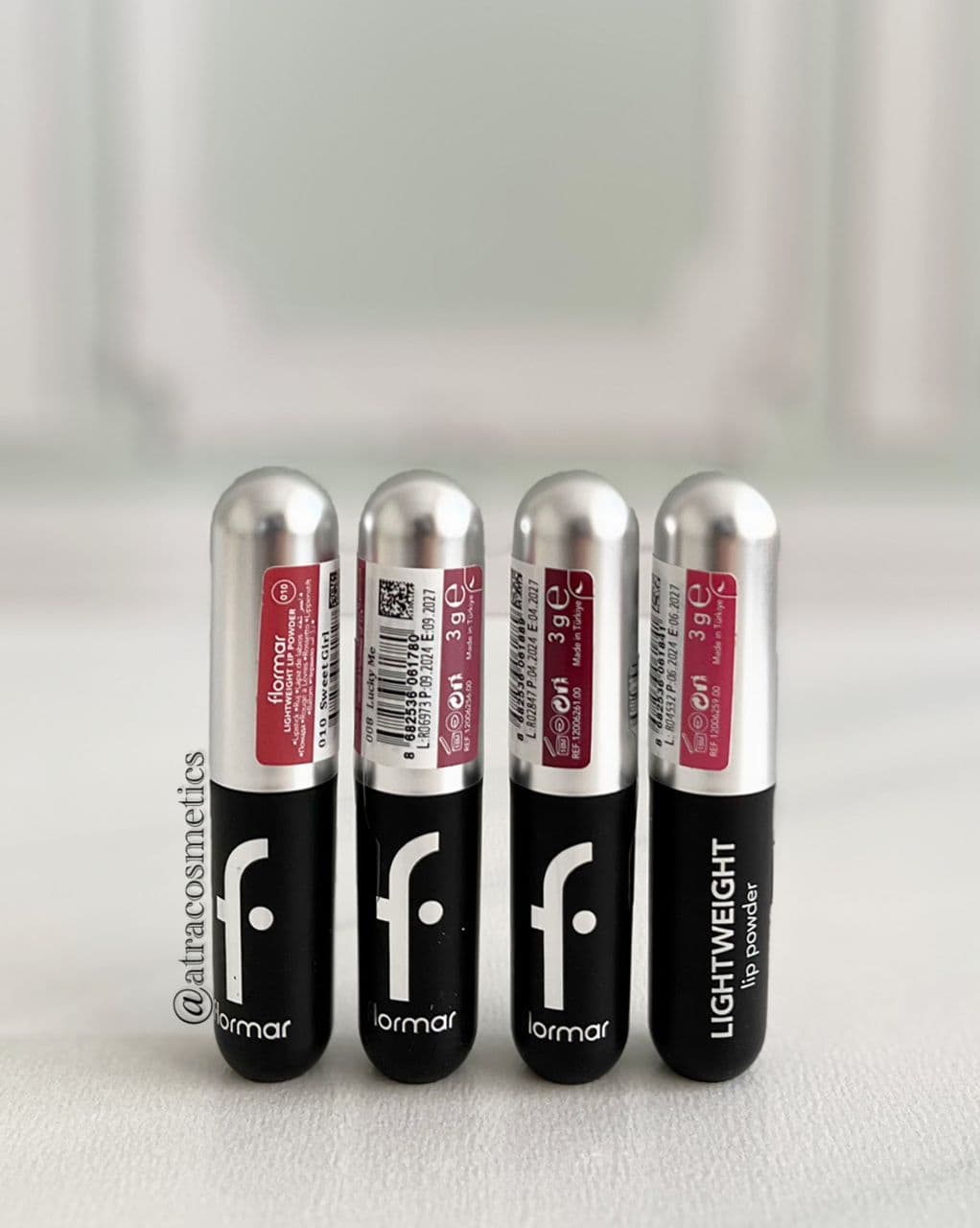 رژلب لایت ویت فلورمار Flormar Lightweight Lip Powder Lipstick