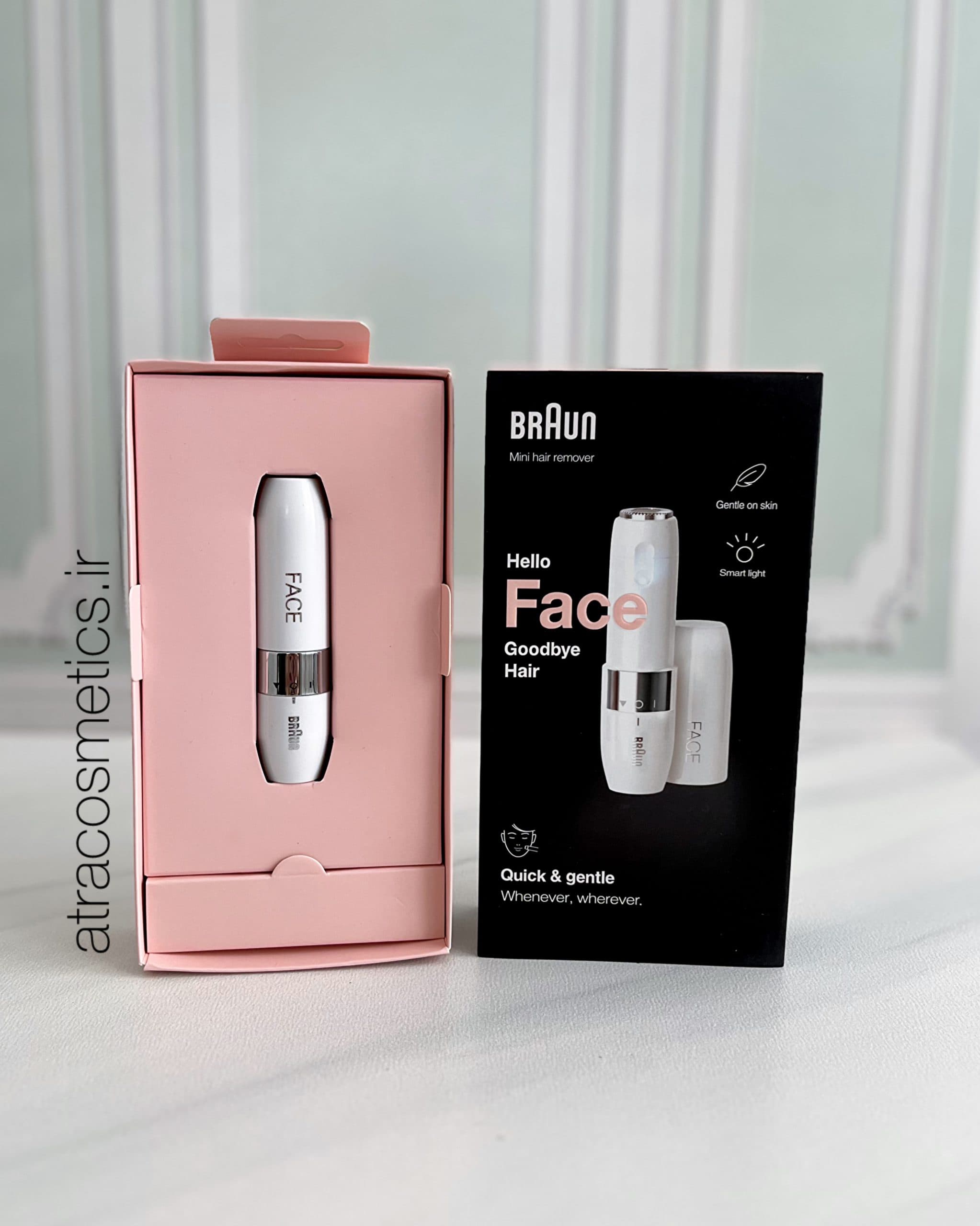 ماشین اصلاح (شیور) مینی صورت براون مدل Hello Face | Braun Hello Face Mini Hair Remover