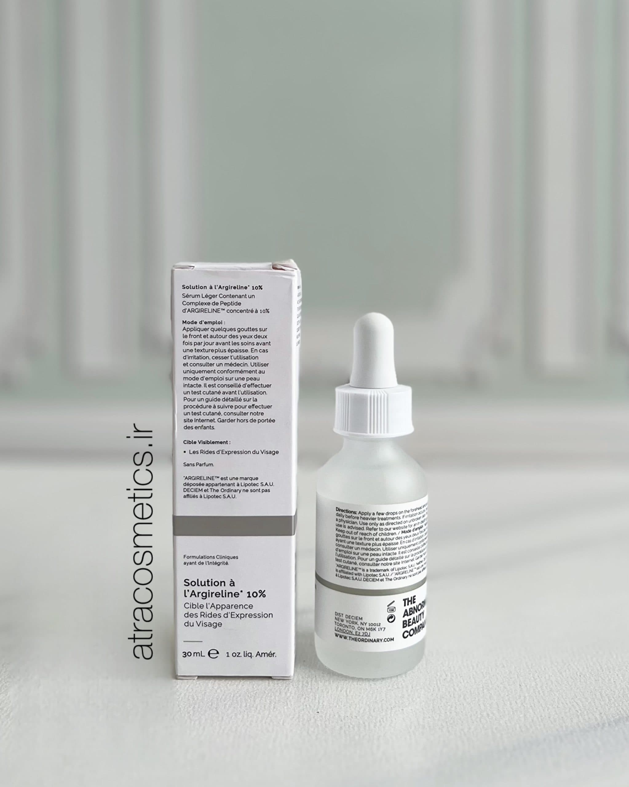 سرم آرژیرلین ۱۰٪ اوردینری The Ordinary Argireline Solution 10% — تصویر ۵