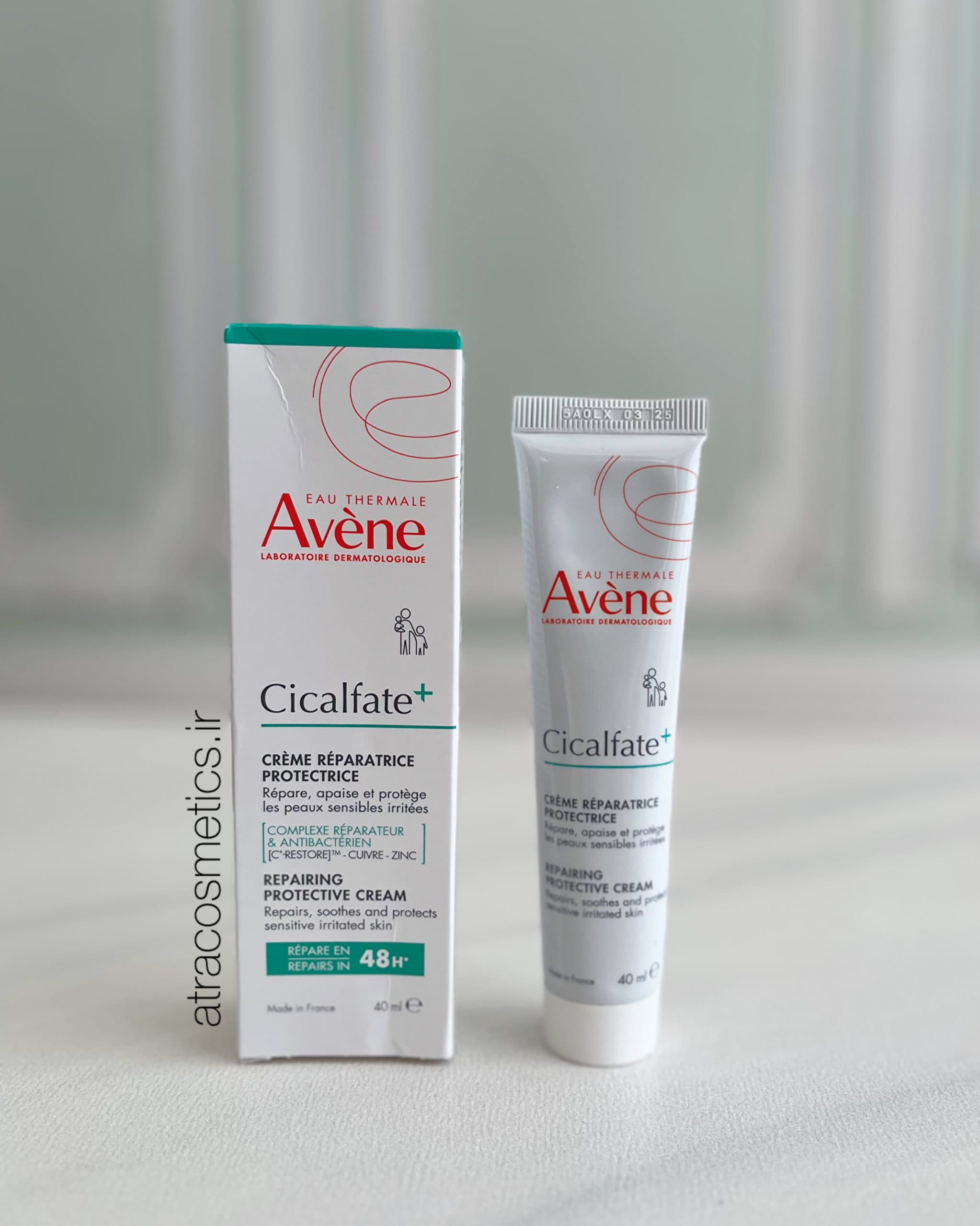کرم ترمیم‌کننده سیکالفیت پلاس اون ۴۰ میل Avène Cicalfate+ Restorative Protective Cream
