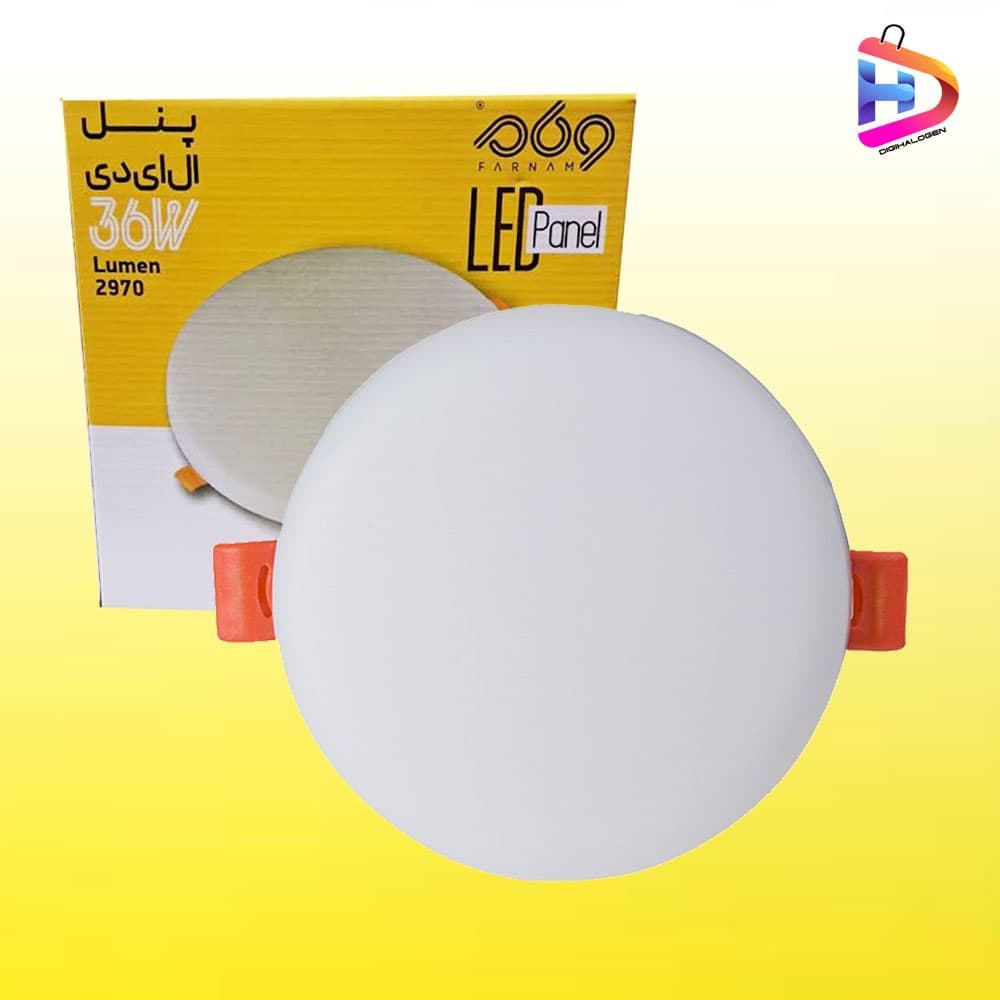 پنل سقفی سایز شو فول لایت مهتابی توکار 36 وات فرنام