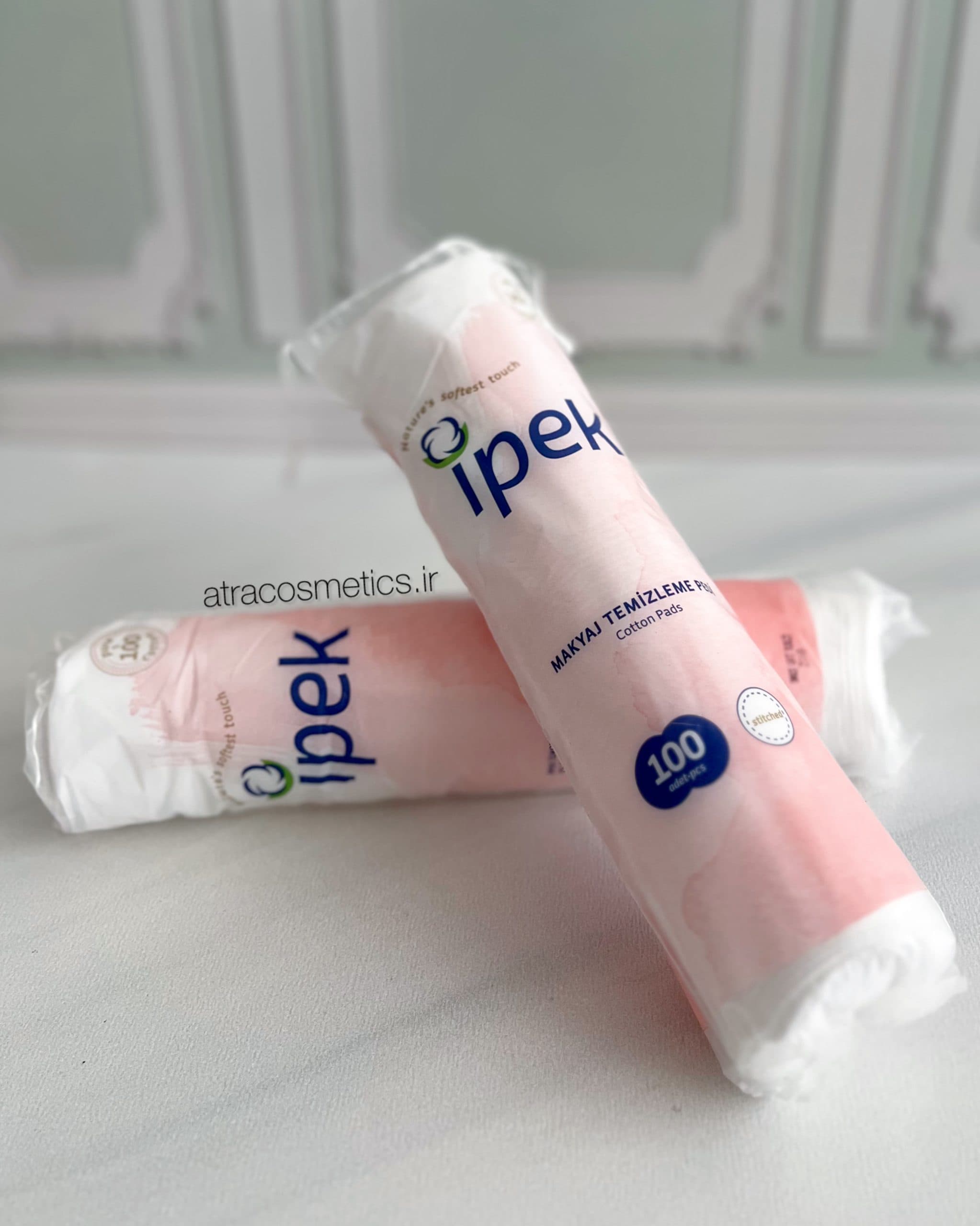 پد آرایش ایپک 100 عددی Ipek Make‑Up Cleansing Pad — تصویر ۲