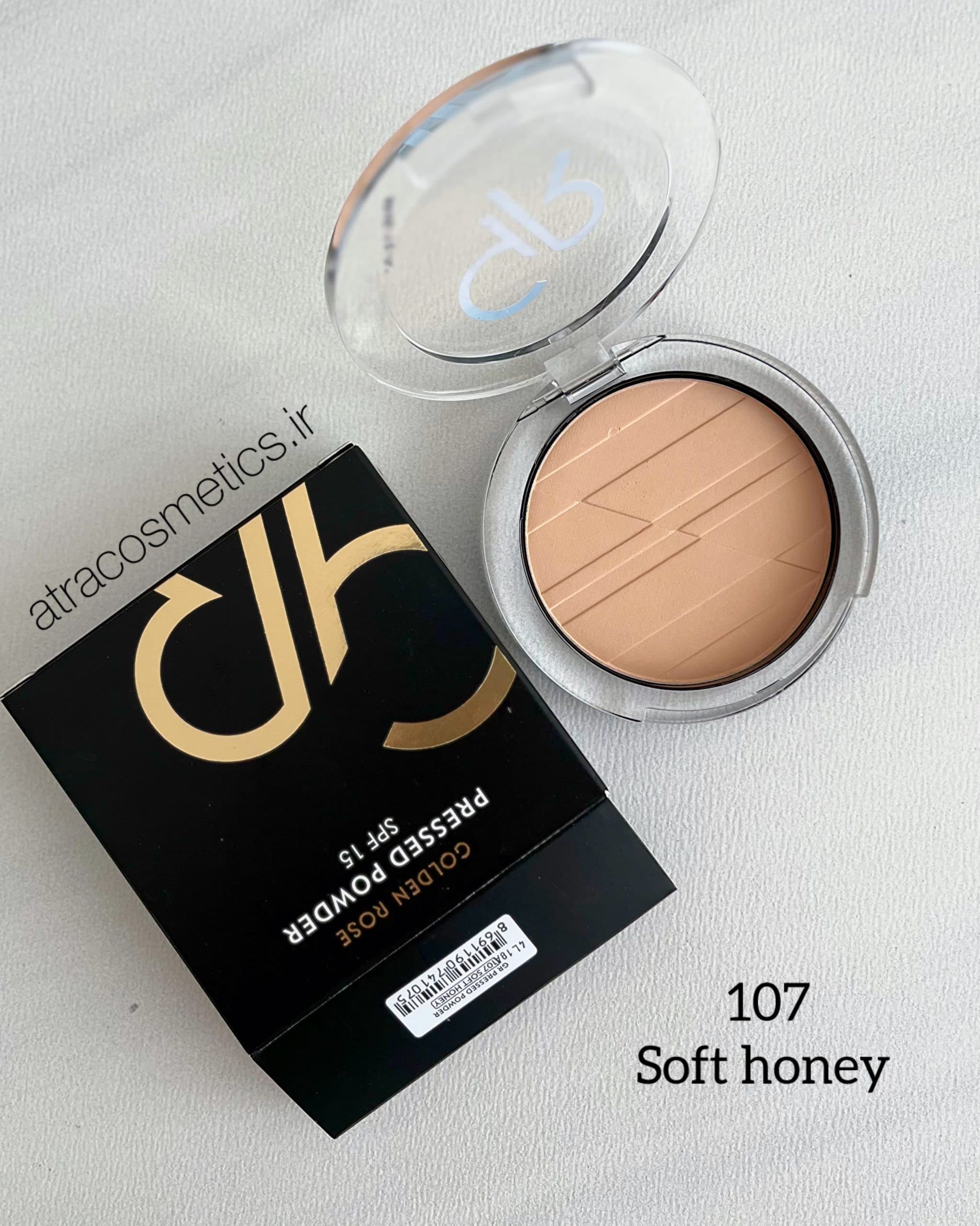 پنکک فشرده طلایی گلدن رز Golden Rose Compact Powder