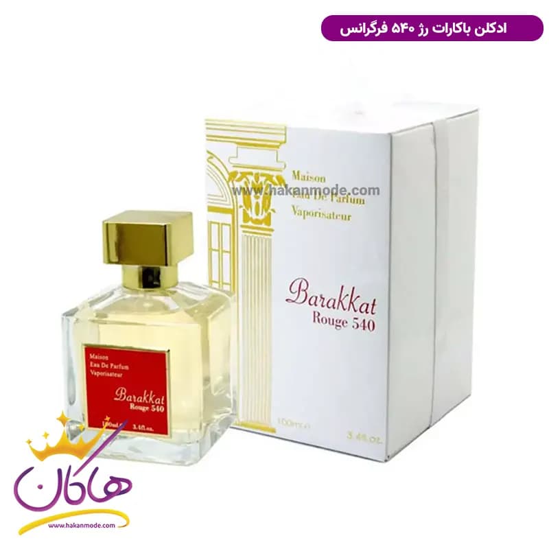 ادکلن باکارات رژ ۵۴۰ فراگرنس ورد باکارات سفید 100 میل