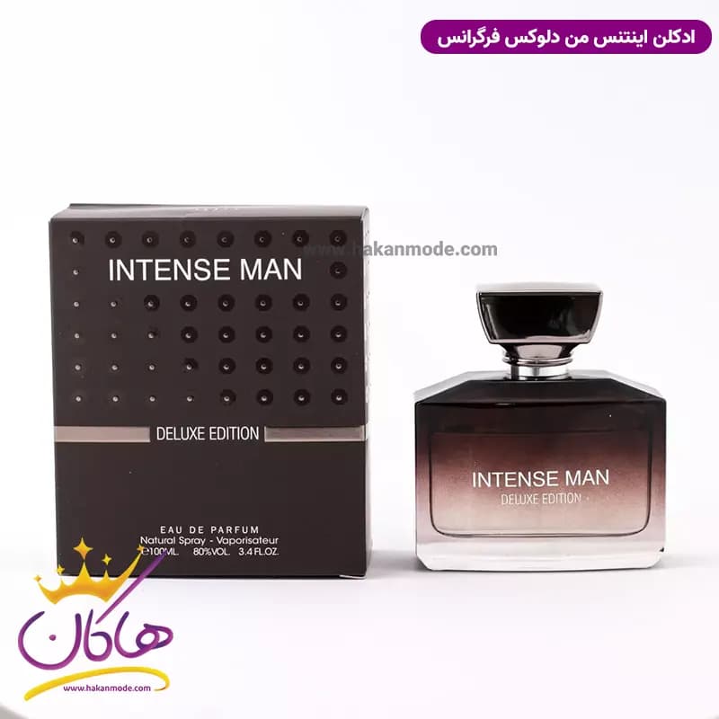 ادکلن مردانه اینتنس من دلوکس فرگرانس مدل کالوین کلین ایفوریا اینتنس 100 میل — تصویر ۲