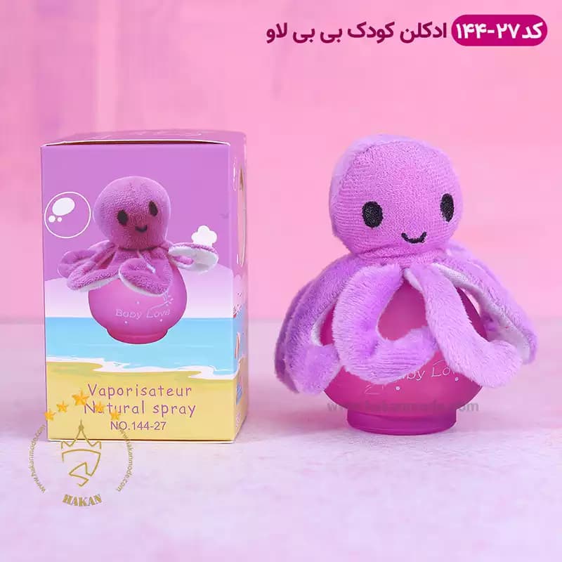 ادکلن کودک هشت پا بنفش بیبی لاو 27-144