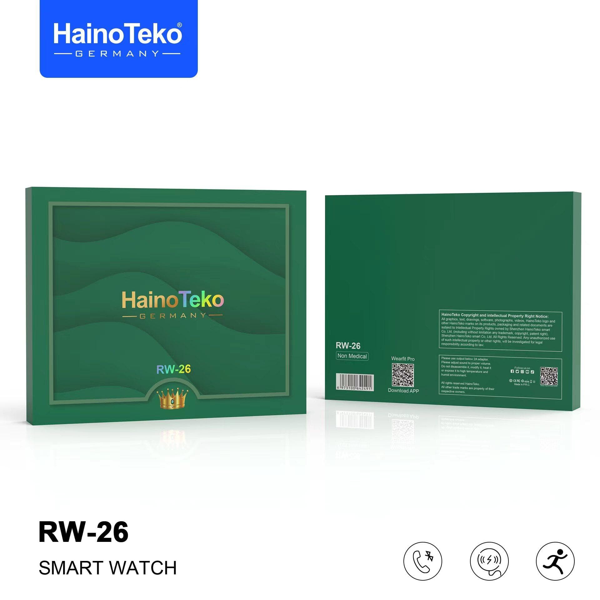 ساعت هوشمند هاینو تکو HAINO TEKO RW-26 — تصویر ۳