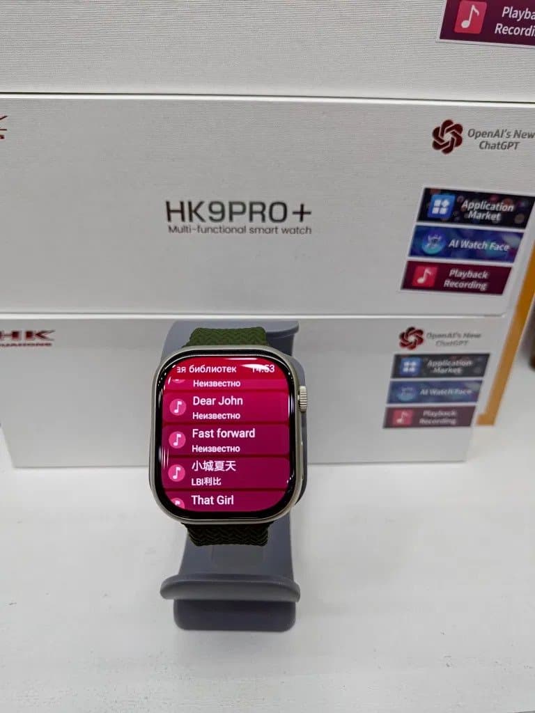 ساعت هوشمند hk9 pro plus نسخه chatgpt (گارانتی ۶ ماه ) — تصویر ۸