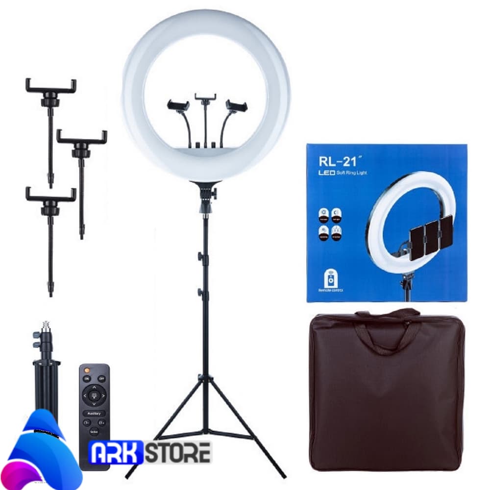 رینگ لایت ۵۴ سانتی RL-21 با پایه ۲ متری