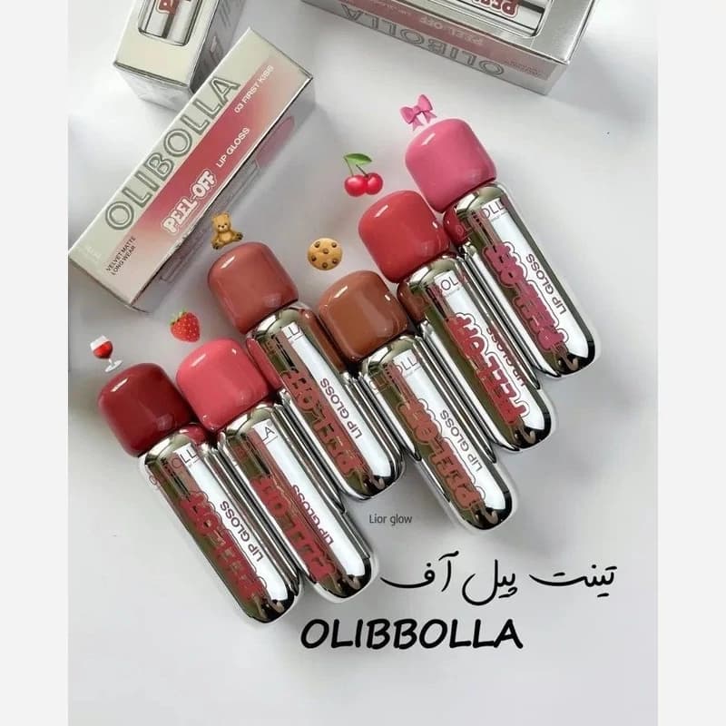 رژ لب یا تینت لب (پیل آف لب) اولیبولا